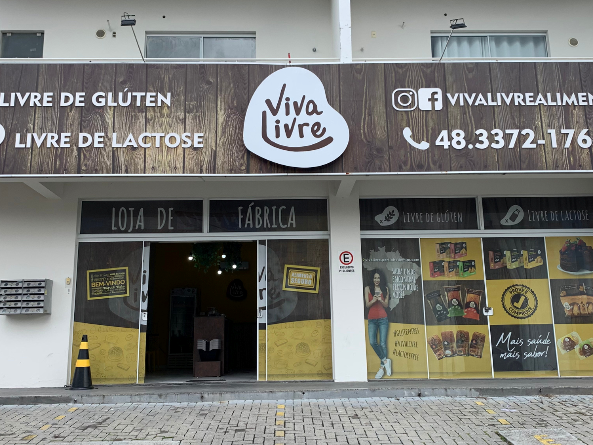 Viva Livre Atacadista de Alimentos Sem Glúten e Sem Lactose - Pão sem Glúten